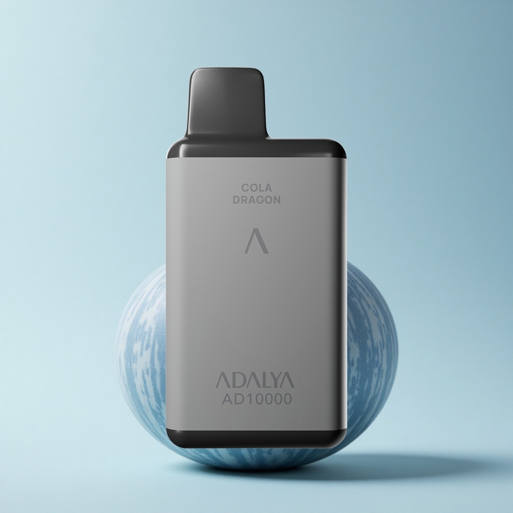 Adalya AD 10000 Puffs Blaue Melone Weltraumgrau USB-C