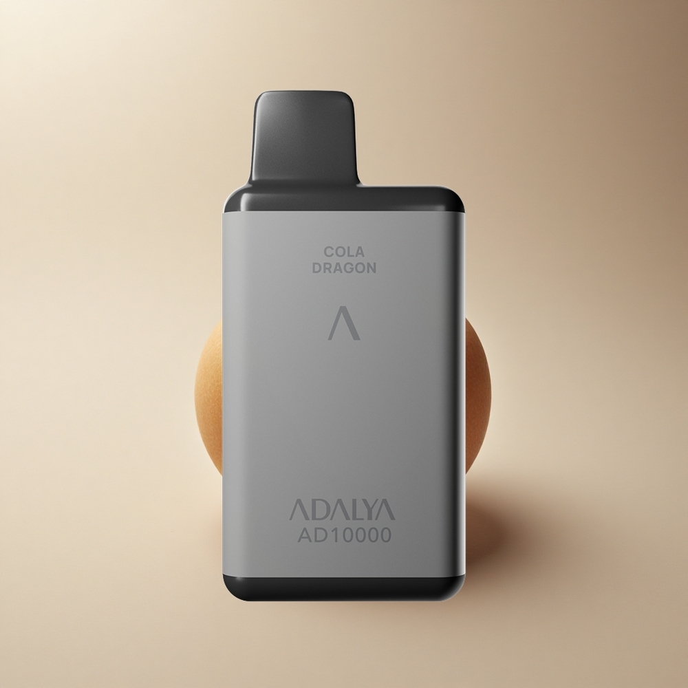 Adalya AD 10000 Puffs Drachen Cola Blau Atmen Stahlgrau
