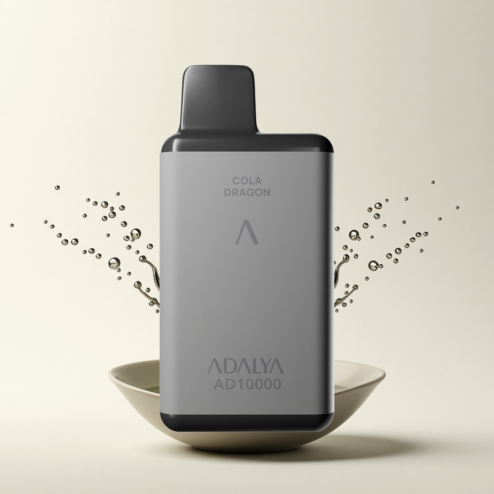 Adalya AD 10000 Puffs Kaktus-Spritzer Aluminium-Röhre Blau-Licht