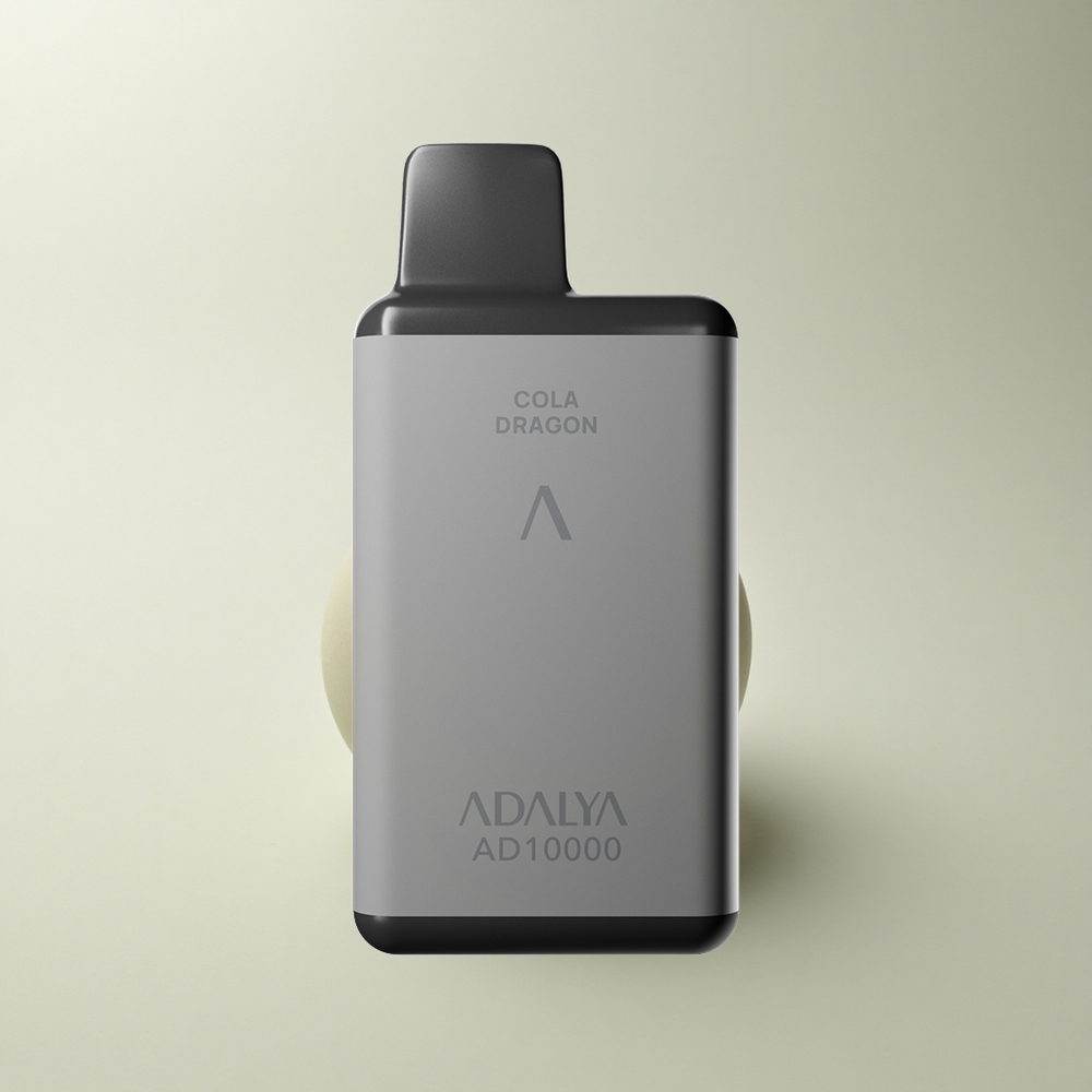 Adalya AD 10000 Puffs Minze Punkt Grauer Raum