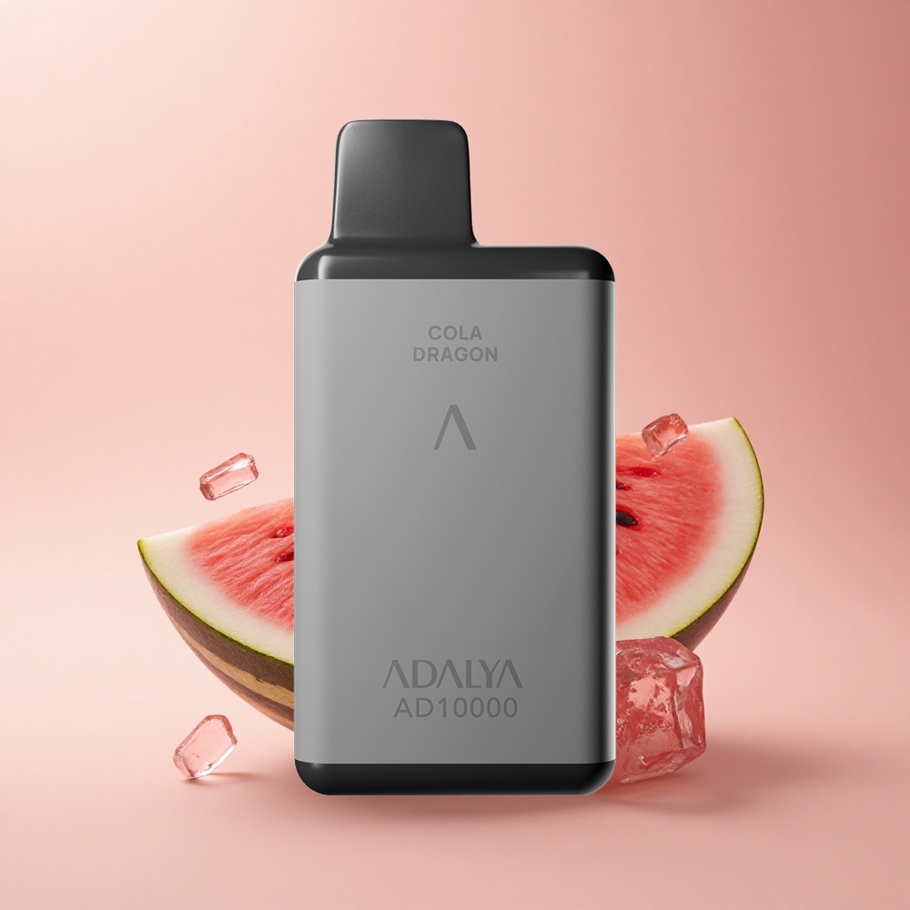 Adalya AD 10000 Puffs Wassermelonen-Eis mit Sandstrahl-Lack und USB-C