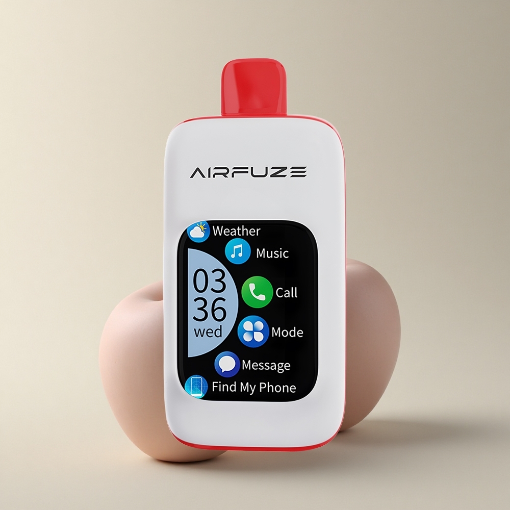 AirFuze Smart 30000 Puffs Dreifach Apfel Smart 900mAh Typ-C