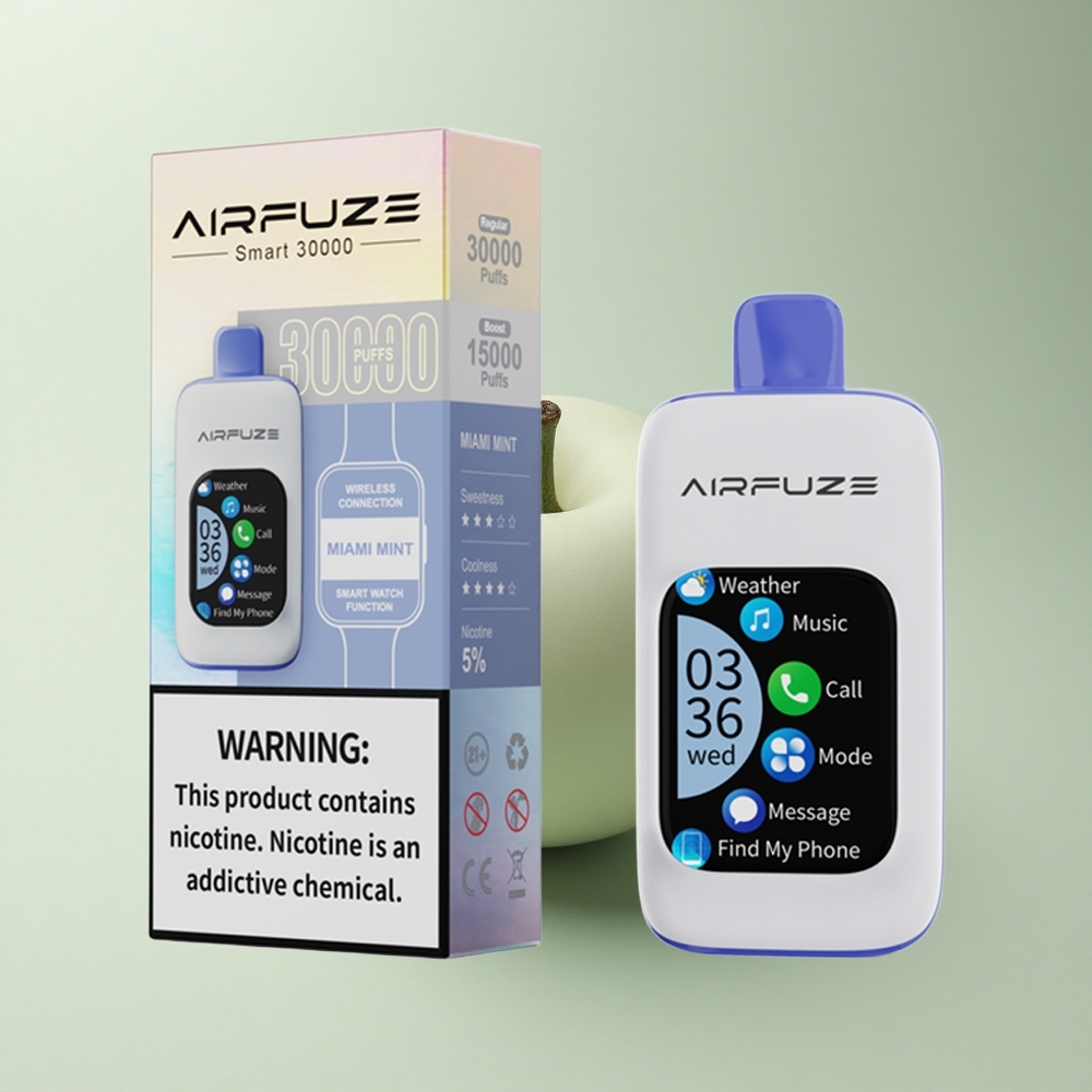 AirFuze Smart 30000 Puffs Münz Frisch 900mAh Typ-C 5