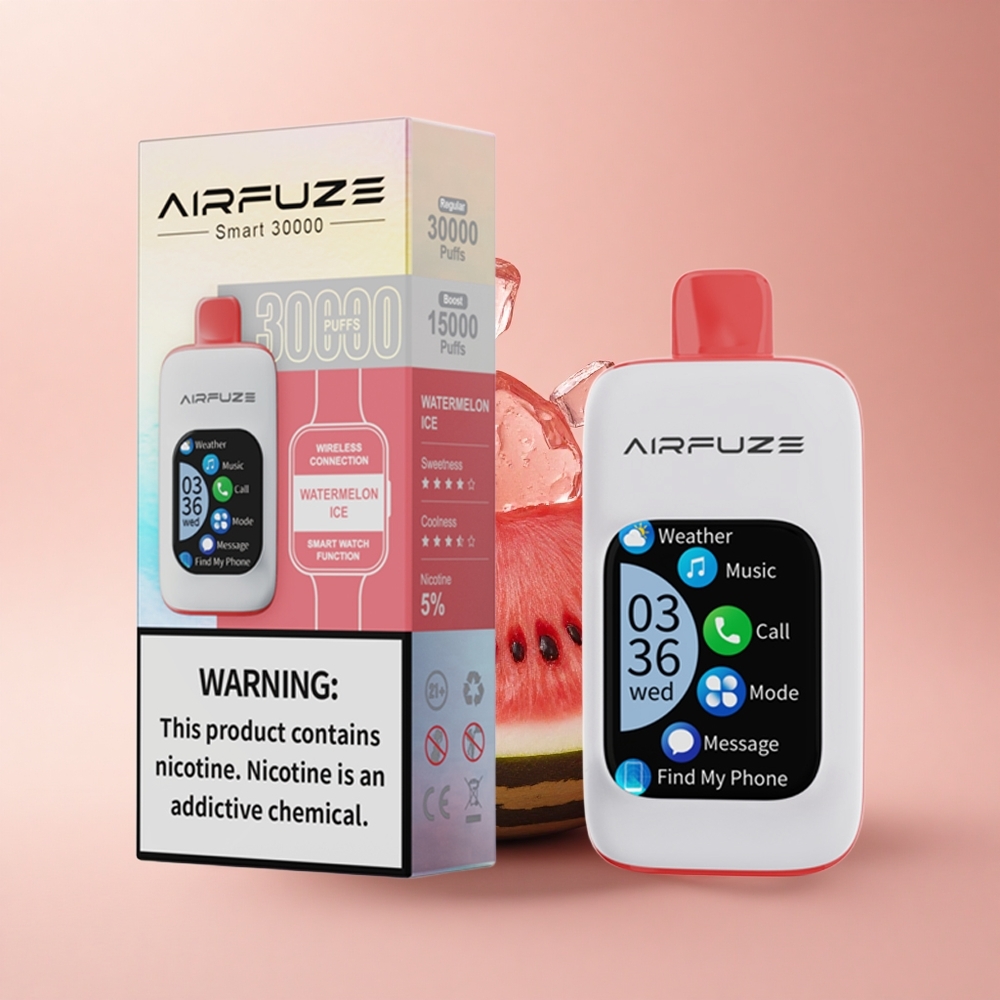 AirFuze Smart 30000 Puffs Wassermelone Eis 900mAh Typ-C