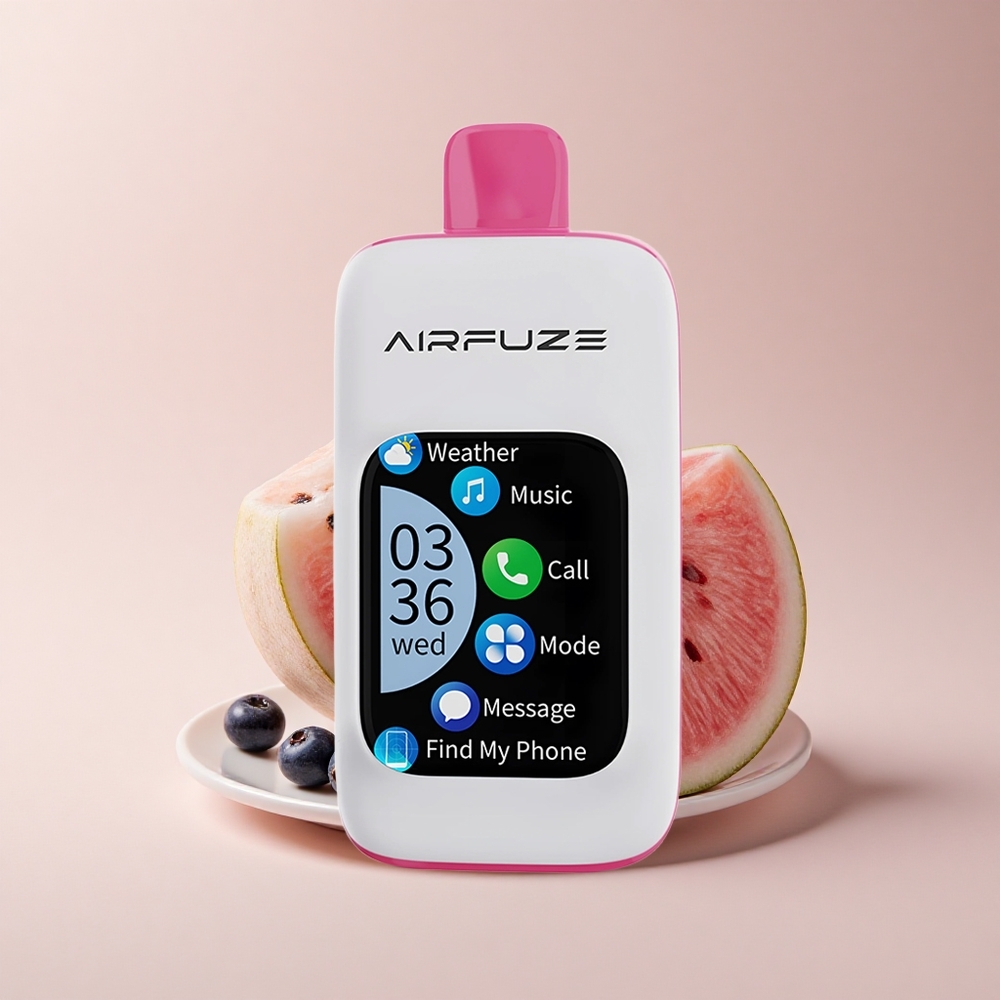AirFuze Smart Pro 40000 Puffs Blaubeer-Wassermelone 900mAh Wireless Touch 3-Modus