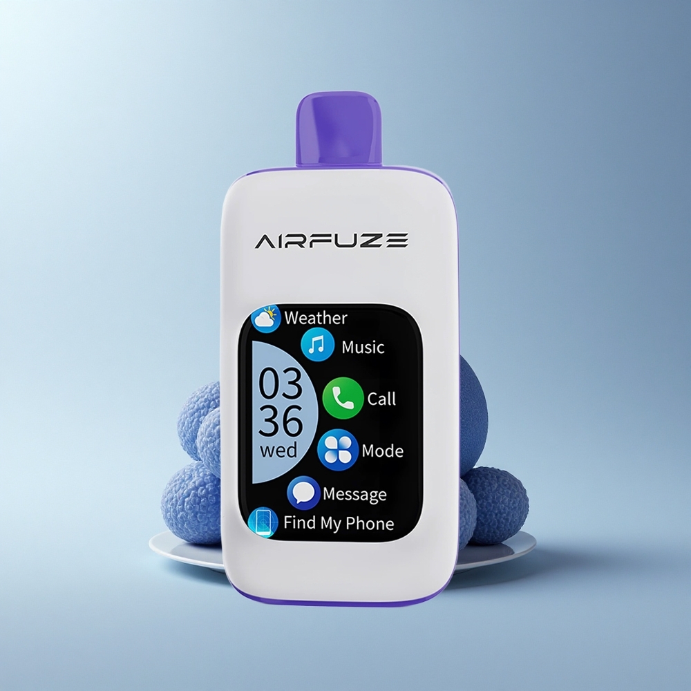 AirFuze Smart Pro 40000 Puffs Blaue Himbeereis 900mAh Wireless Musik