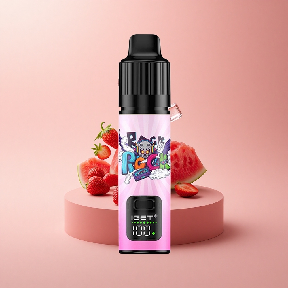 IGET BAR PLUS S3 POD 10000 Puffs Erdbeer-Wassermelone-Eis 5 18ml 10 Ohm