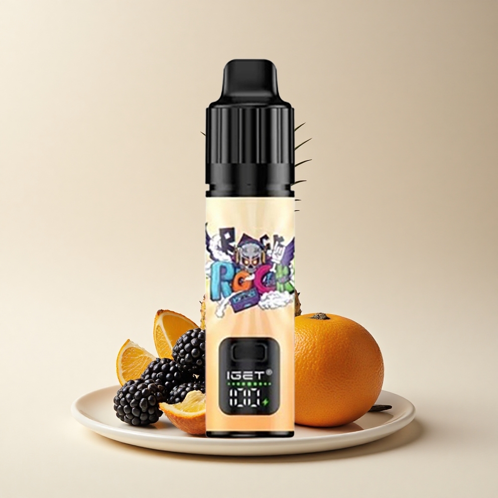 IGET BAR PLUS S3 POD 10000 Puffs Schwarze Brombeere Ananas Orange mit 950 mAh und 18 ml