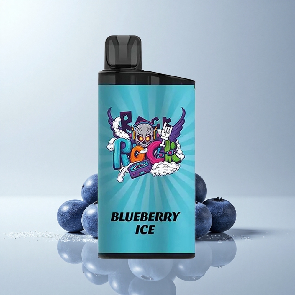 IGET Bar 3500 Puffs Blaubeer-Eis 1400 mAh Mesh Coil