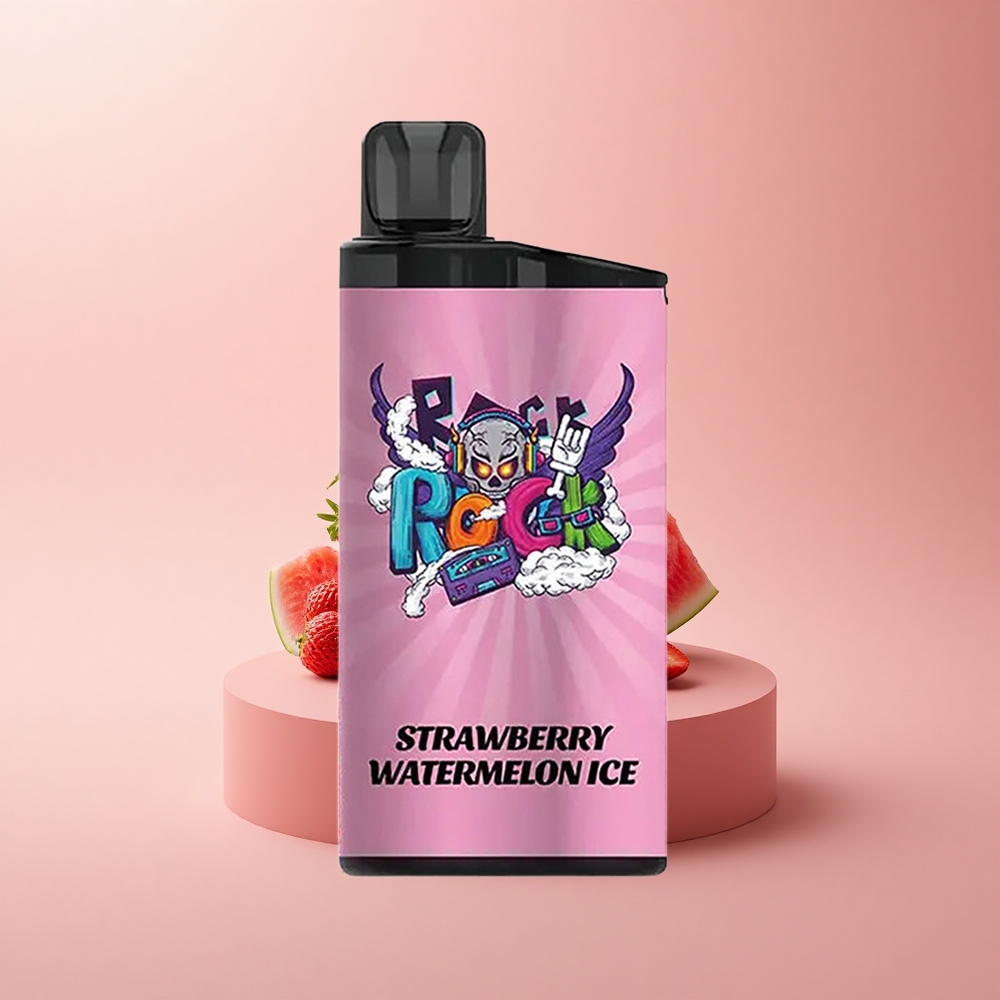 IGET Bar 3500 Puffs Erdbeer-Wassermelone-Eis 1400 mAh Mesh Coil