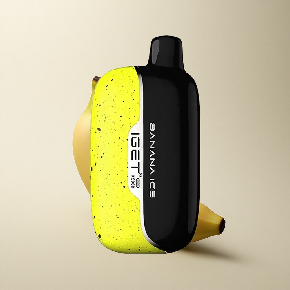 IGET Moon K5000 Puffs Bananeneis 5000 Puffs 135 Ohm Mesh