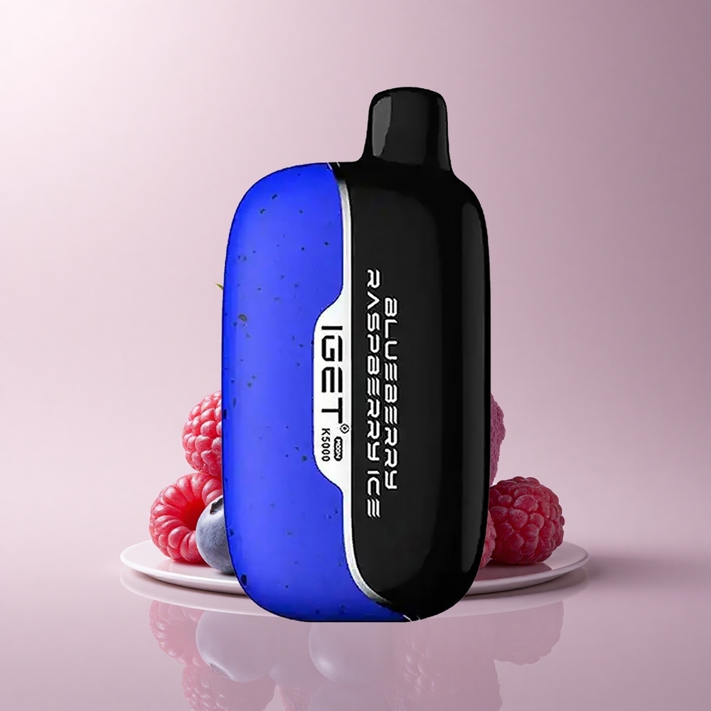 IGET Moon K5000 Puffs Blaubeere Himbeere Eis 5000 Puffs 135 Ohm Mesh