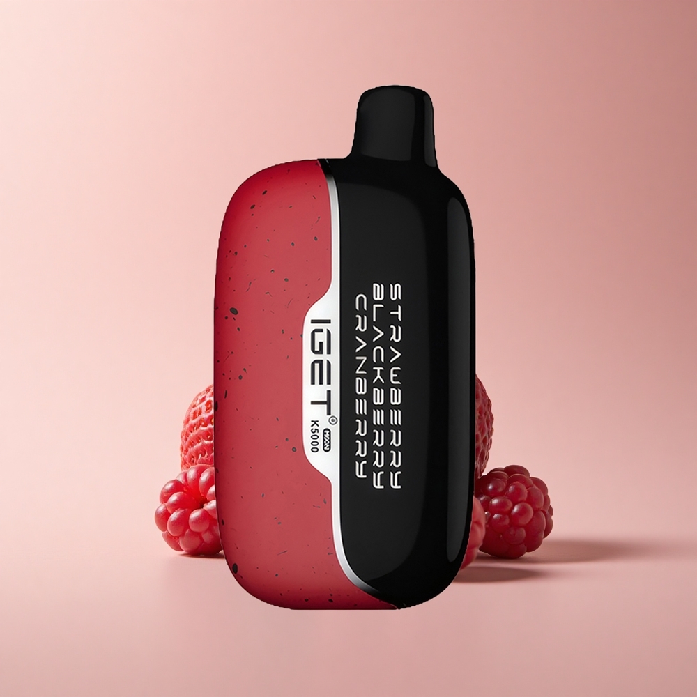 IGET Moon K5000 Puffs Erdbeere Brombeere Preiselbeere PC 135 Ohm