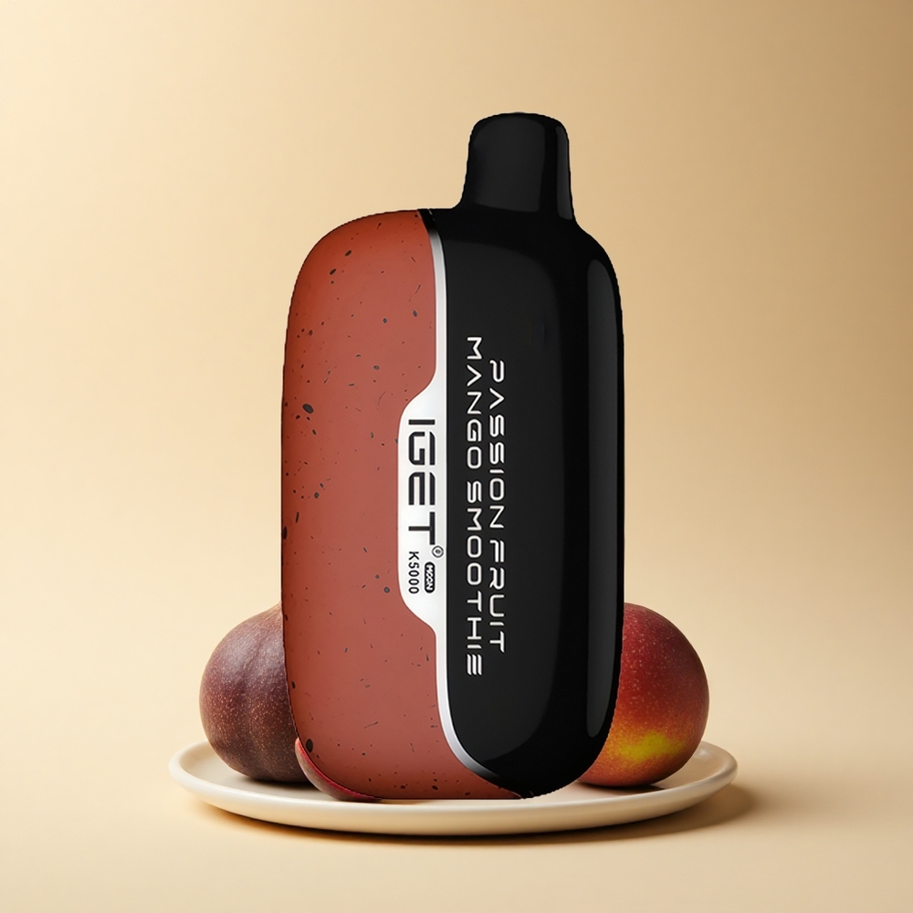 IGET Moon K5000 Puffs Passionsfrucht-Mango-Smoothie mit 5000 Puffs und 135 Ohm Mesh Coil