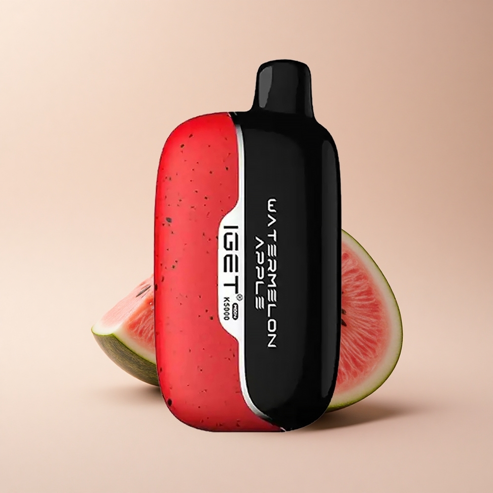 IGET Moon K5000 Puffs Wassermelone Apfel Mesh 135 Ohm PC 815g