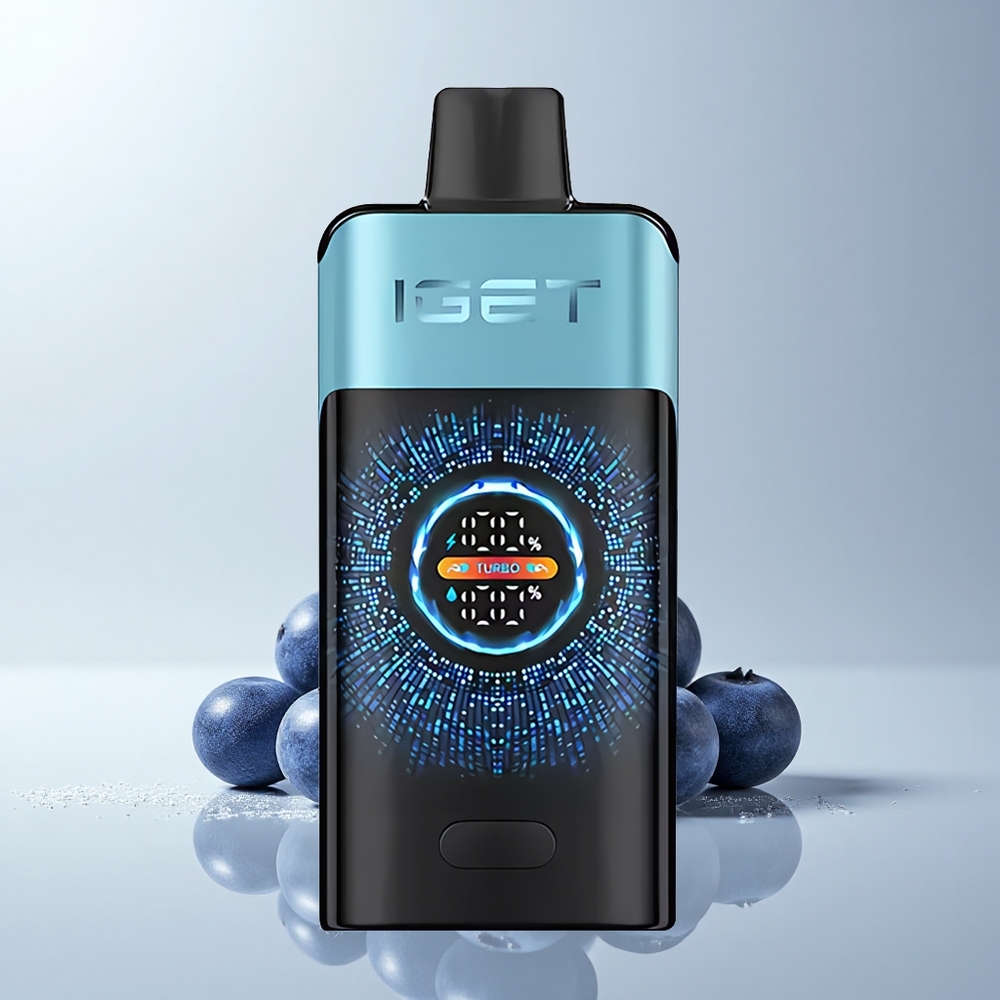 IGET ONE 12000 Puffs Blaubeer-Eis Dual Mesh 2700mAh