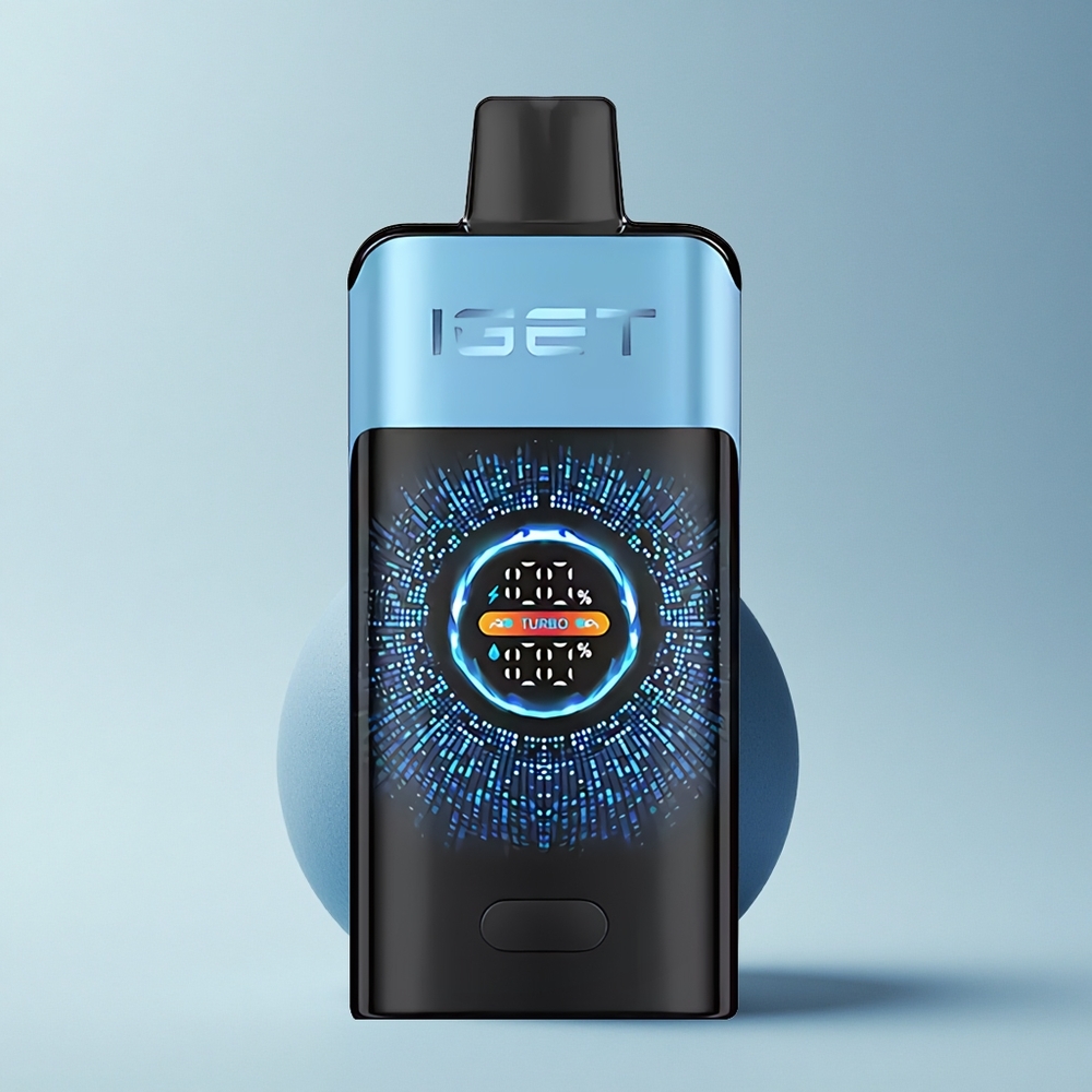 IGET ONE 12000 Puffs Blauer Monster Turbo 9000 Dual Mesh