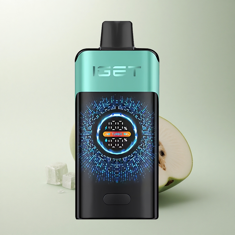IGET ONE 12000 Puffs Gebirgsquelle Minze Eis 2700 mAh Dual Mesh