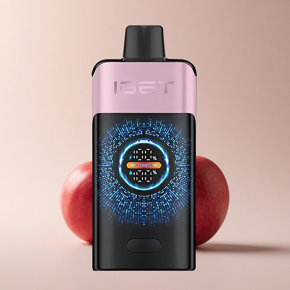 IGET ONE 12000 Puffs Kirsch-Granatapfel Dual Mesh Curved Screen