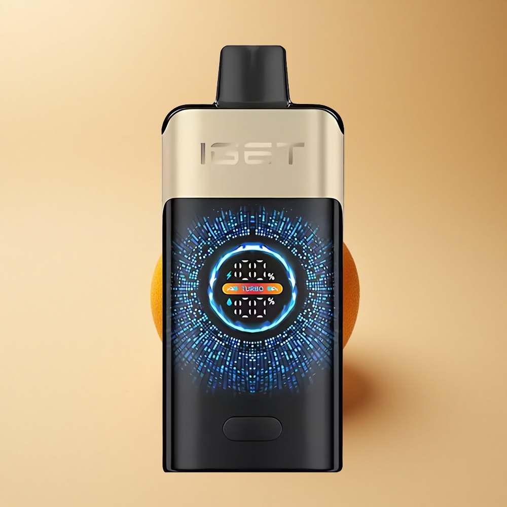 IGET ONE 12000 Puffs Tropisch Orange Monster Doppelnetzspule Farbbildschirm