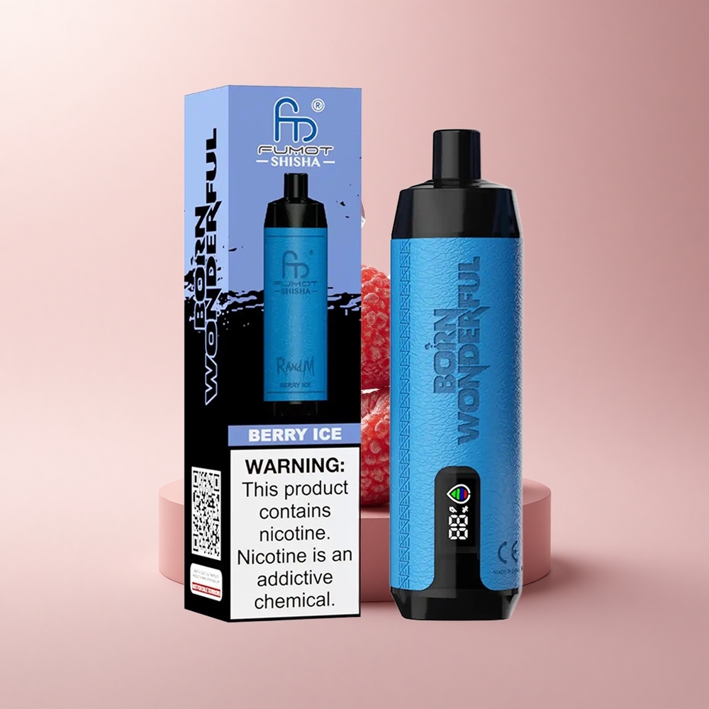 RandM Fumot Shisha 10000 Puffs Beeren-Eis 18ml Mesh 850mAh