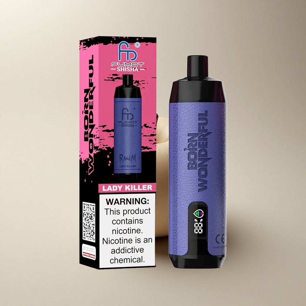 RandM Fumot Shisha 10000 Puffs Damenkiller 18ml 850mAh Typ-C