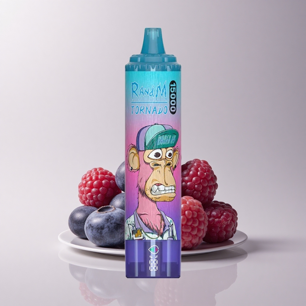 RandM Fumot Tornado 15000 Puffs Blaubeere Himbeere 25ml Mesh