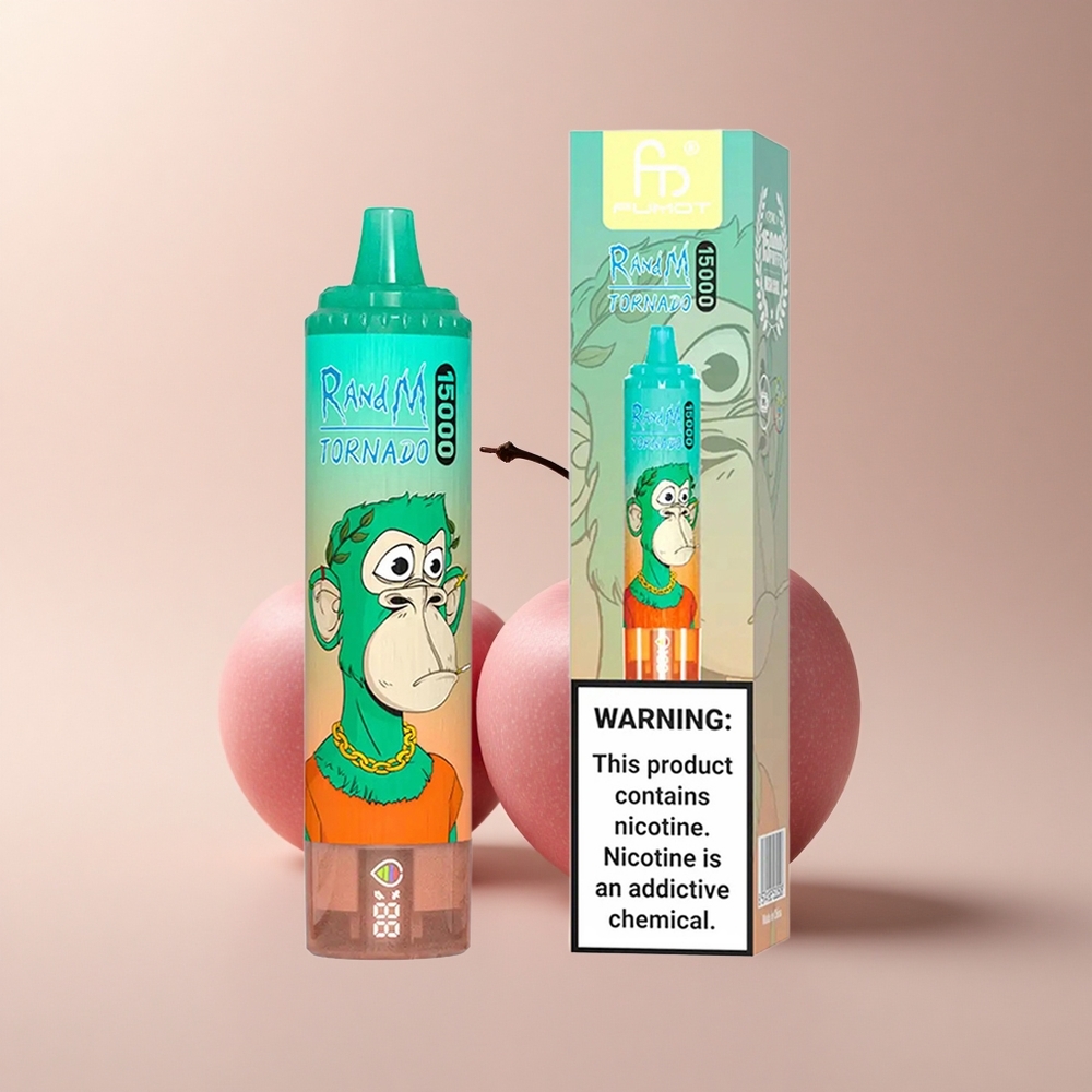 RandM Fumot Tornado 15000 Puffs Dreifach-Beere 25ml Typ-C Mesh