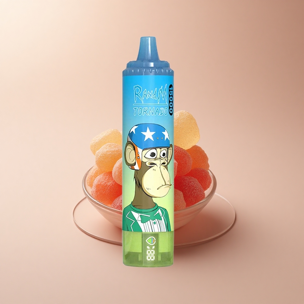 RandM Fumot Tornado 15000 Puffs Gummibärchen 25ml 09 Ohm Typ-C