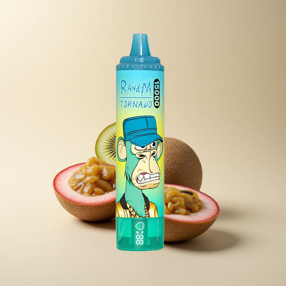 RandM Fumot Tornado 15000 Puffs Kiwi Passionsfrucht Guave 25ml Mesh Typ-C
