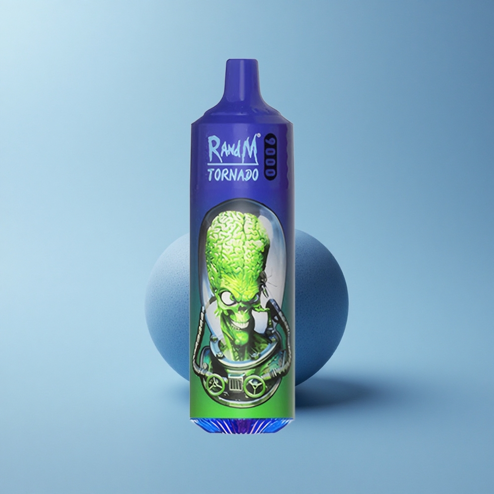 RandM Fumot Tornado 9000 Puffs Herr Blau 9000 Züge 18 mL Mesh