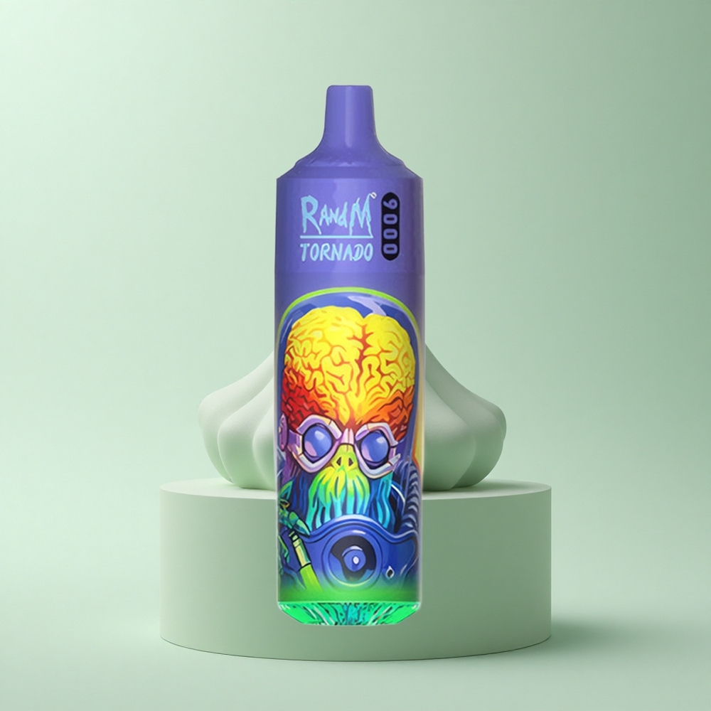 RandM Fumot Tornado 9000 Puffs Kühle Minze 9000 RGB Mesh