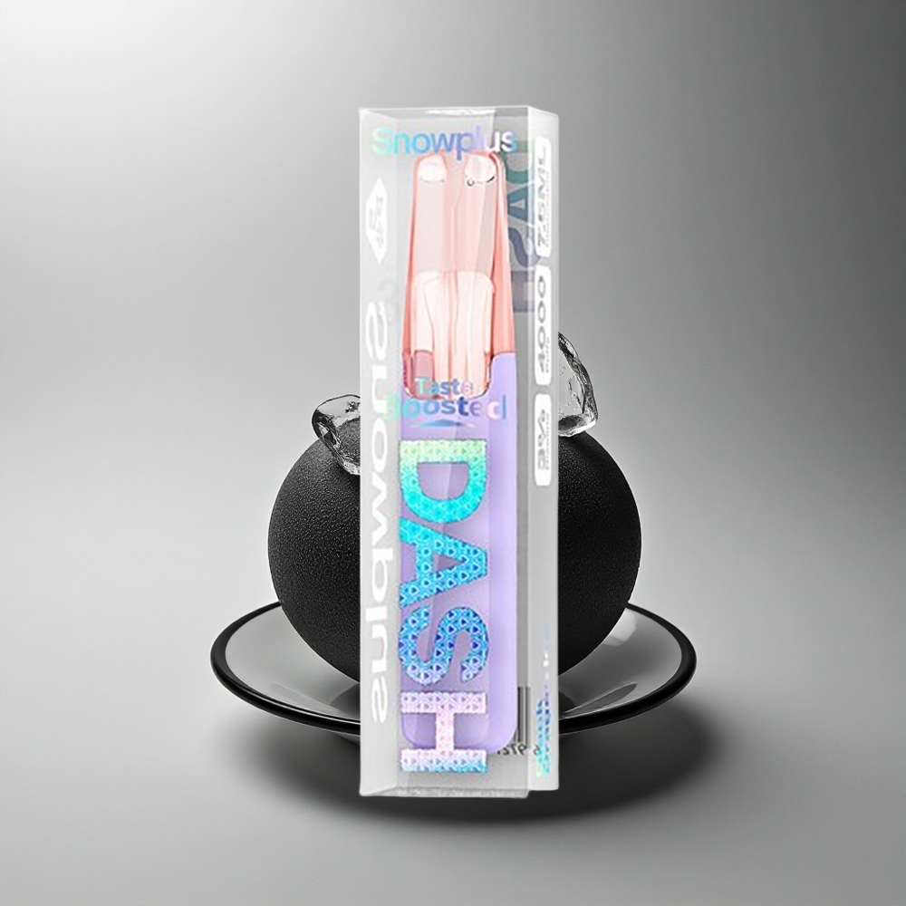 Snowplus Dash 4000 Puffs Schwarzer Drache Eis Keramik 530 mAh 75 ml
