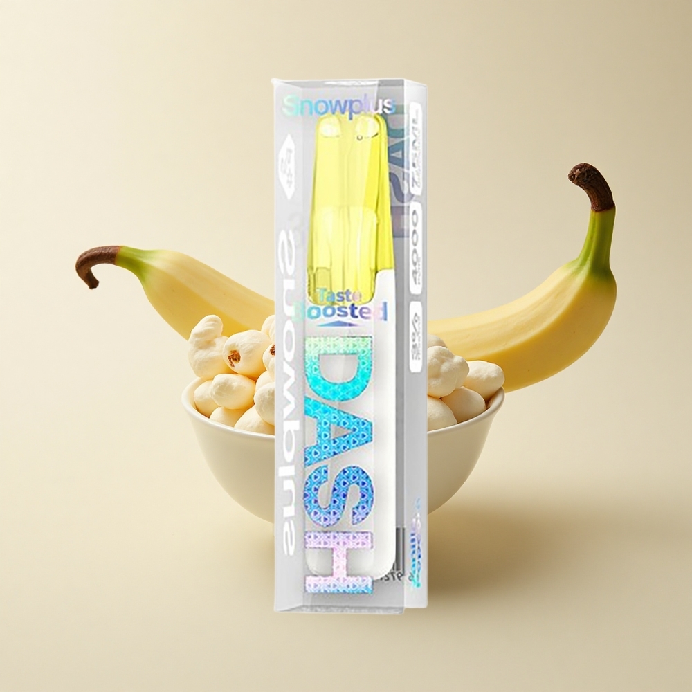 Snowplus Dash 4000 Puffs Vanille-Popcorn Keramik 530