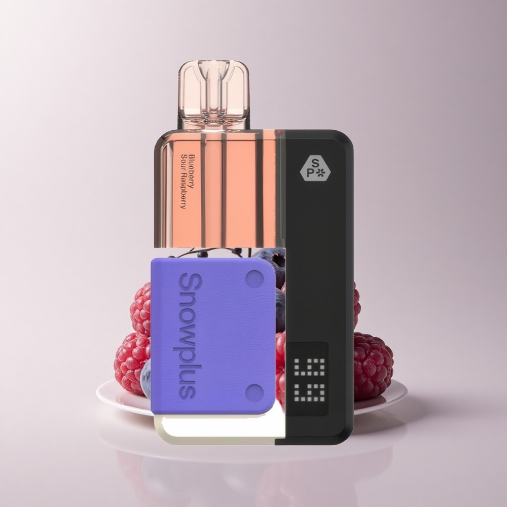 Snowplus Swift 15000 Puffs Pod Kit Blaubeer-Sauer-Himbeer Dual Mesh 10ml
