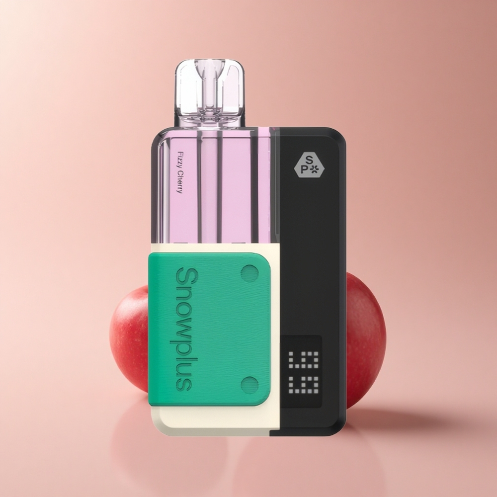 Snowplus Swift 15000 Puffs Pod Kit Fruchtige Kirsche Sprudelnd 15000 Hübe Dual Mesh 1000 mAh