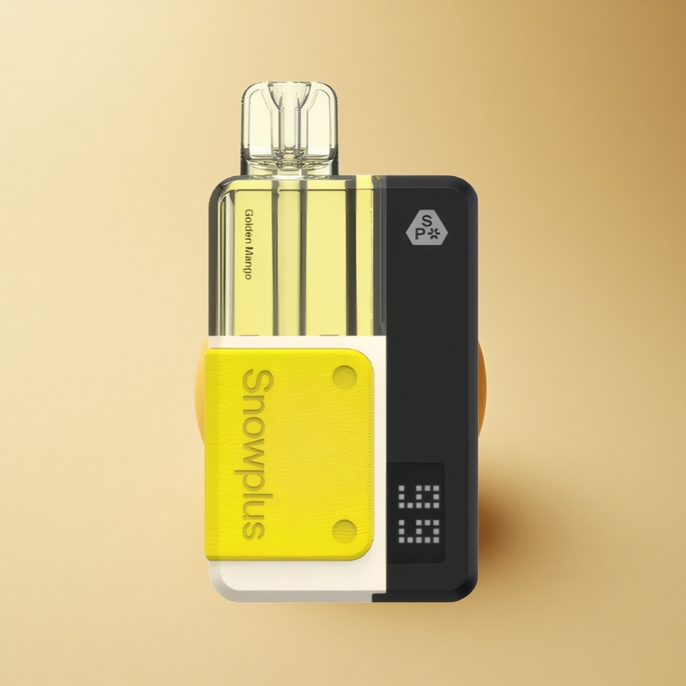 Snowplus Swift 15000 Puffs Pod Kit Goldene Mango Doppel-Mesh 1000mAh