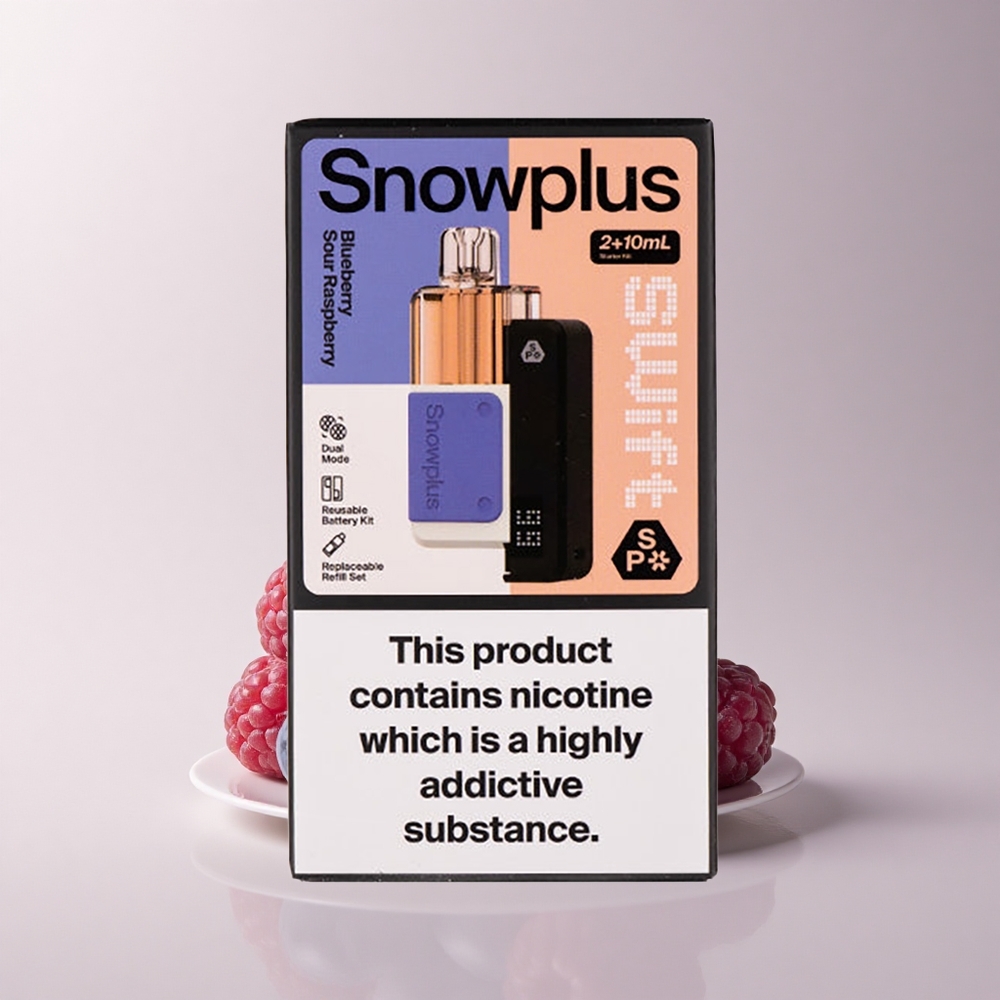 Snowplus Swift 5000 Puffs Blaubeer-Sauer-Himbeer Dual Mesh 1000 mAh 2+10 ml