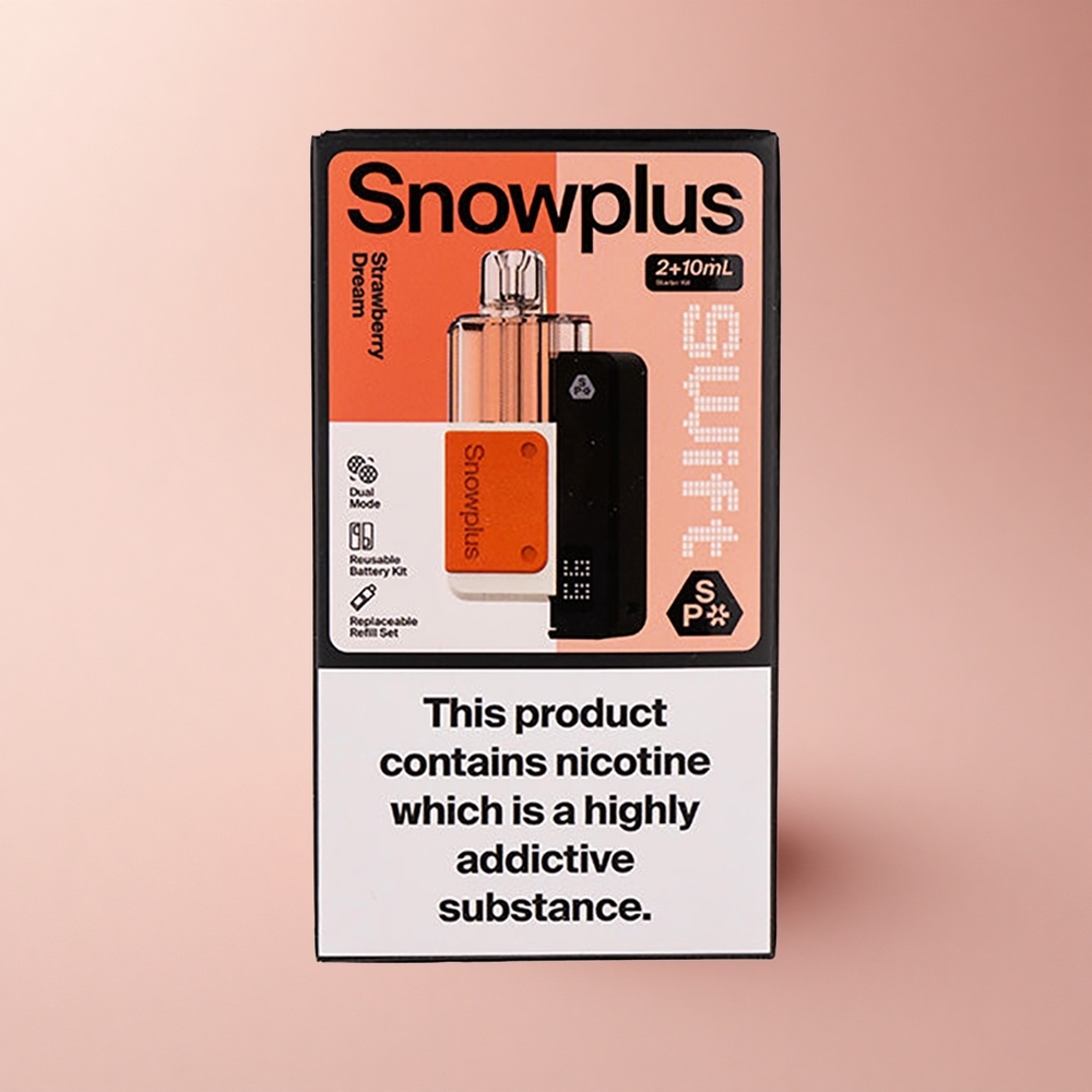 Snowplus Swift 5000 Puffs Erdbeertraum Dual Mesh 1000 mAh