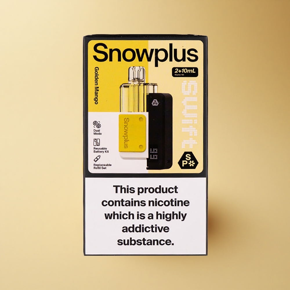 Snowplus Swift 5000 Puffs Goldene Mango Dual Mesh 1000 mAh