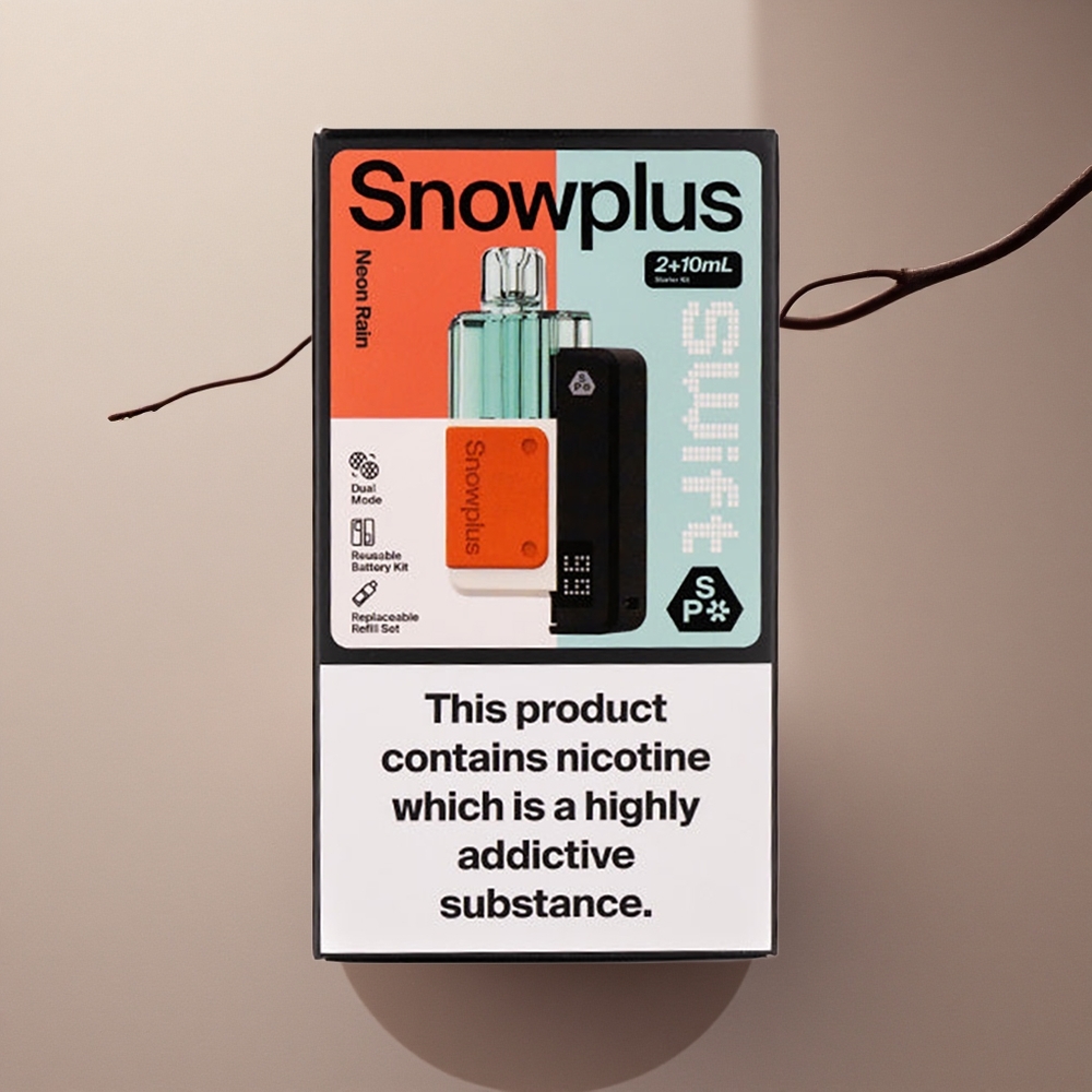 Snowplus Swift 5000 Puffs Neon Regen Dual Mesh 1000