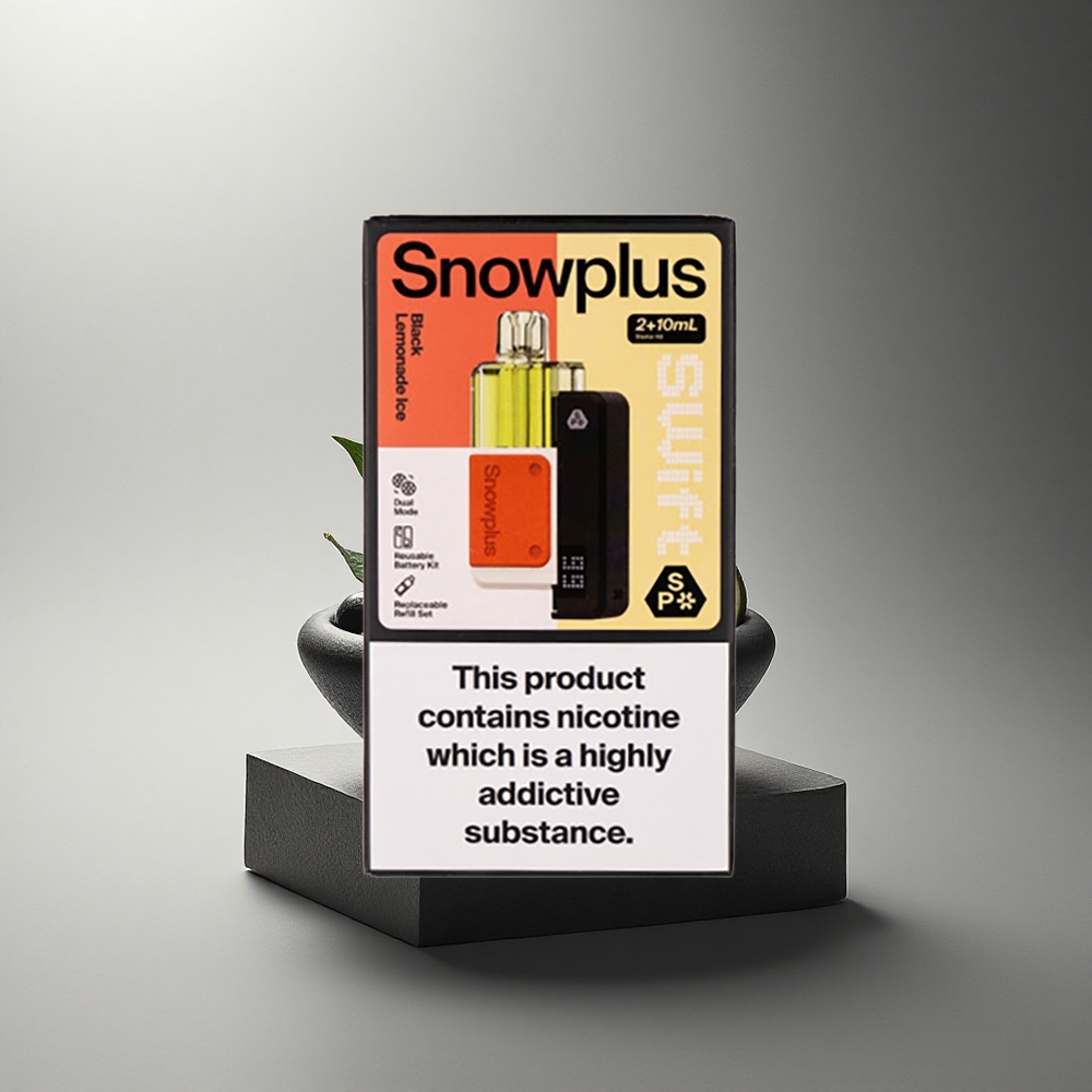 Snowplus Swift 5000 Puffs Schwarze Limonade Eis Dual Mesh 1000 mAh