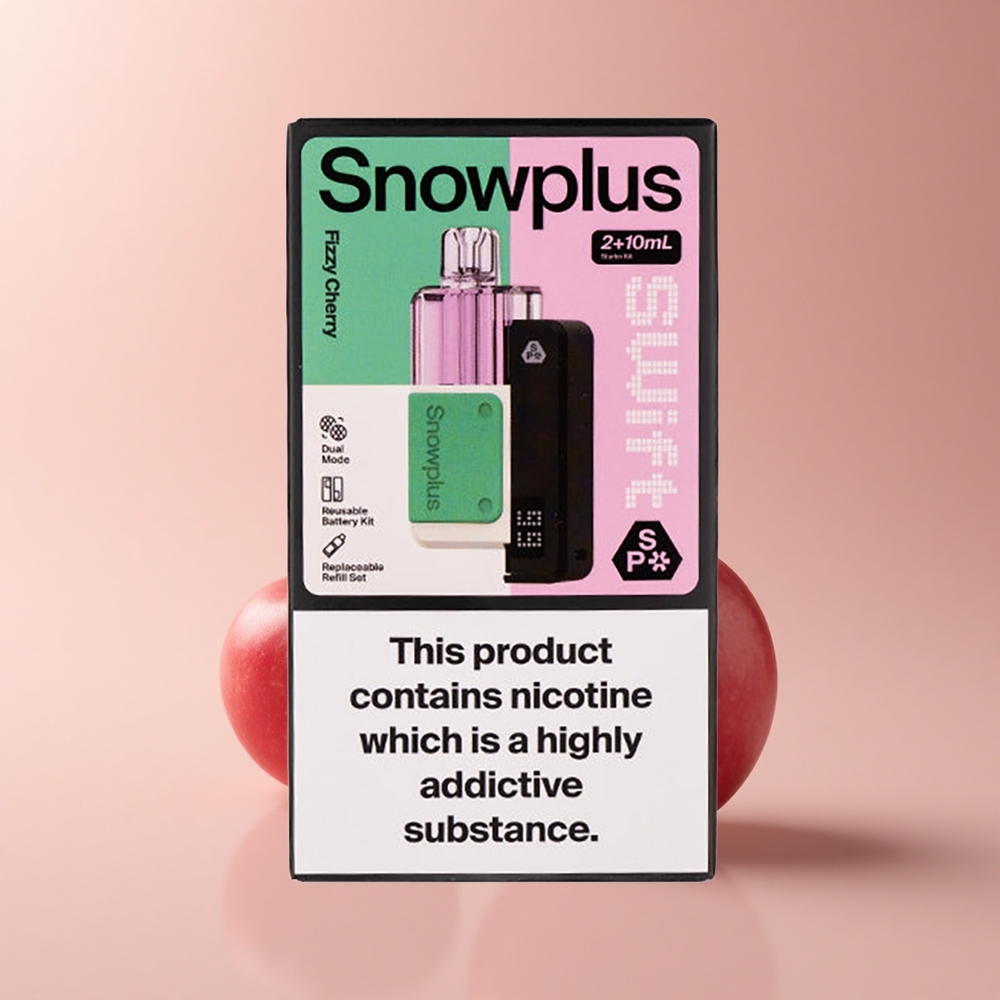 Snowplus Swift 5000 Puffs Sprudelnde Kirsche Dual Mesh 1000 mAh