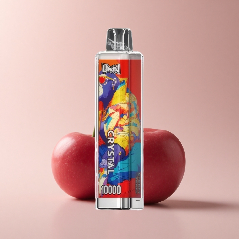 Uwin Crystal 10000 Puffs Kirschbeere RGB Leuchten