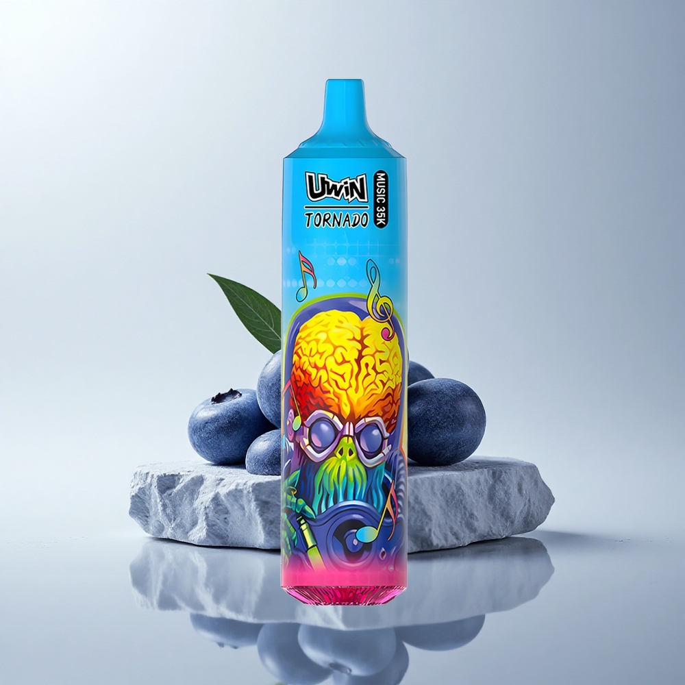 Blaubeere auf Eis