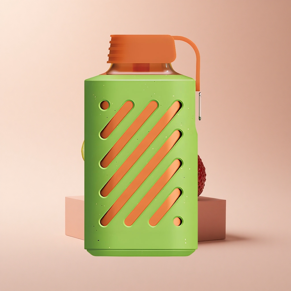 VOZOL GEAR 10000 Puffs Erdbeer-Kiwi Multifunktions-Schnalle Vergrößerter Flüssigkeitsbehälter
