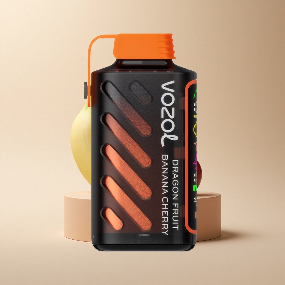 VOZOL Gear Power 20000 Puffs Drachenfrucht Banane Kirsche Dual Mesh Vollbild