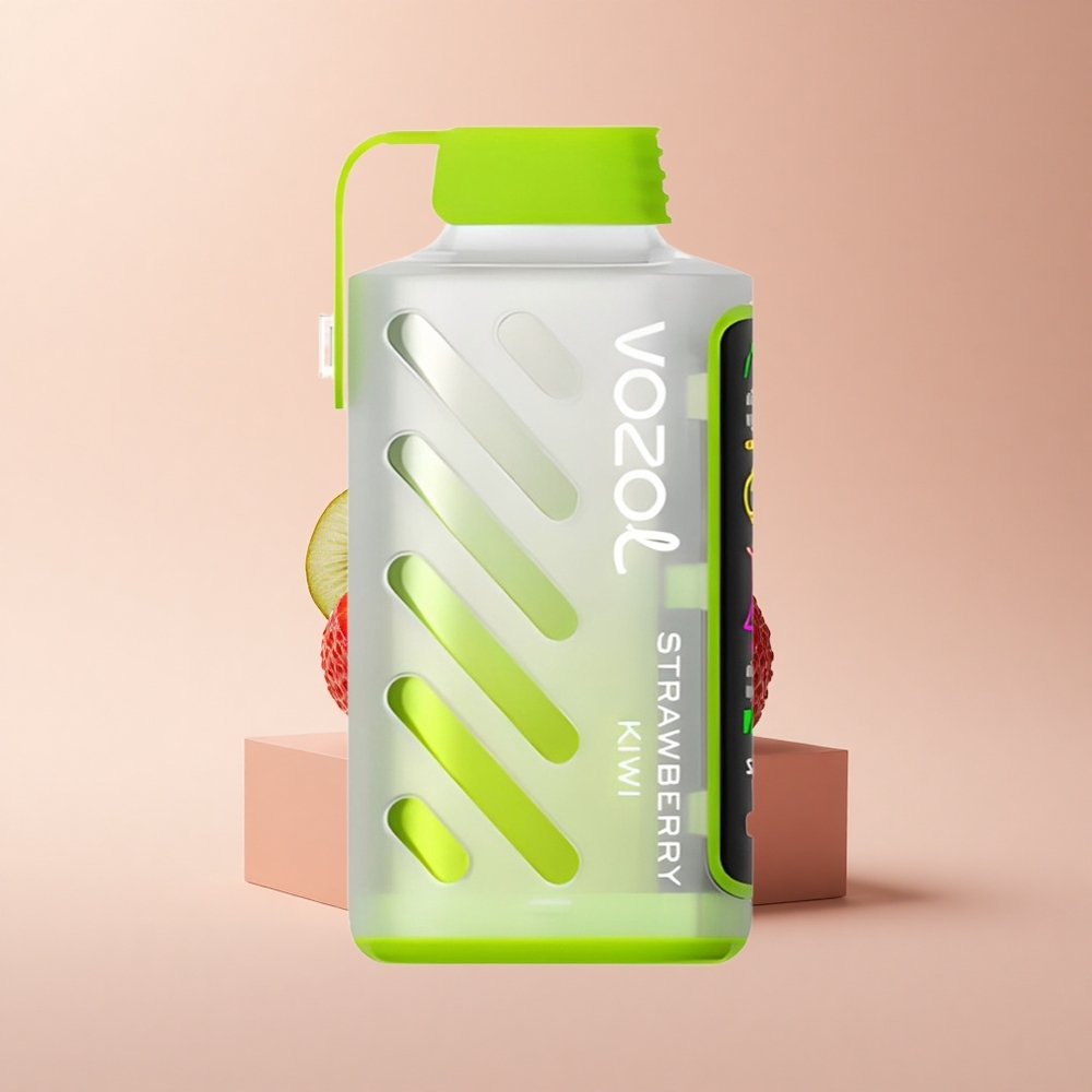 VOZOL Gear Power 20000 Puffs Erdbeer-Kiwi Dual Mesh Vollbild
