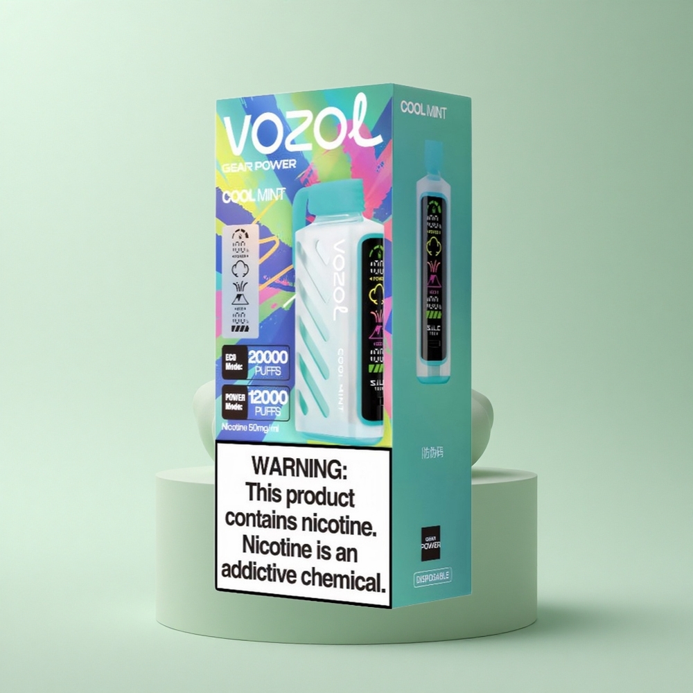 VOZOL Gear Power 20000 Puffs Frische Minze Dual Mesh 20mL 5