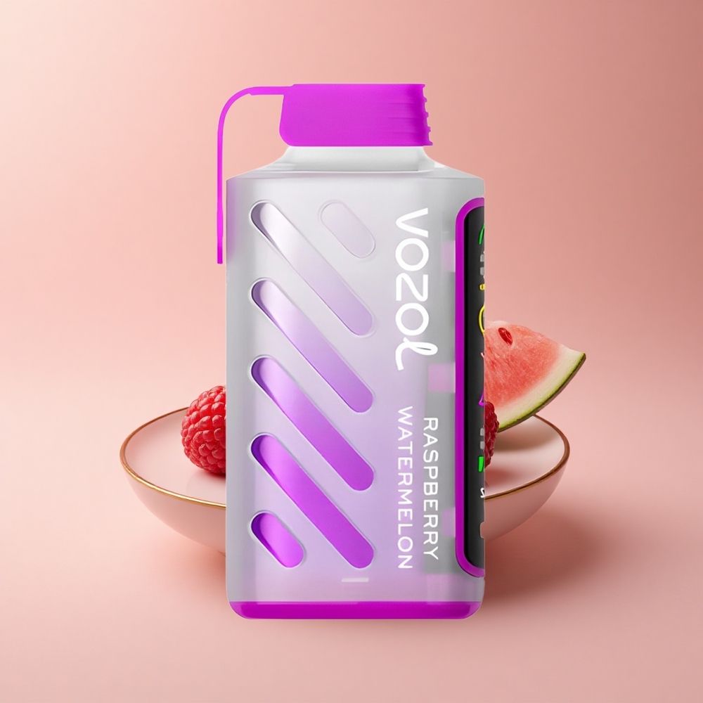 VOZOL Gear Power 20000 Puffs Himbeer-Wassermelone Dual Mesh Vollbild